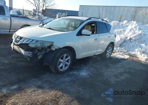 2009 Nissan Murano S from USA, damaged, VIN JN8AZ18W29W202197